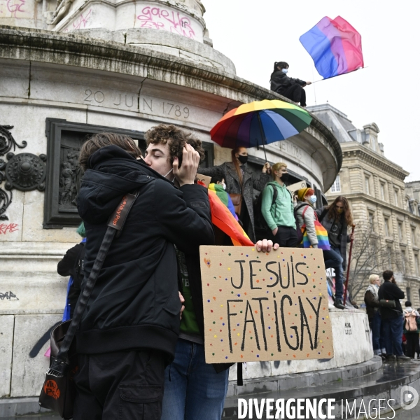 Marche contre les LGBTQIAphobies 2021, Marche des fiertés.