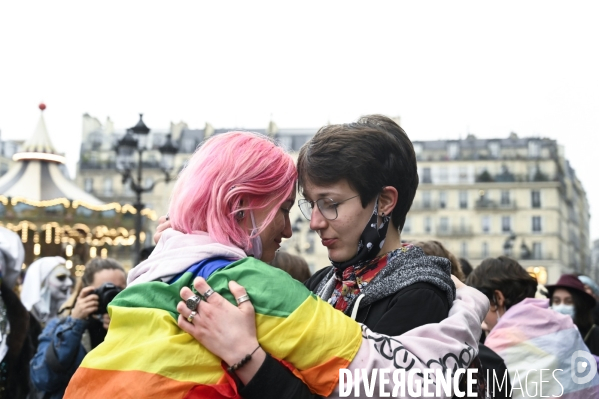 Marche contre les LGBTQIAphobies 2021, Marche des fiertés.