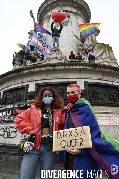 Marche contre les LGBTQIAphobies 2021, Marche des fiertés.