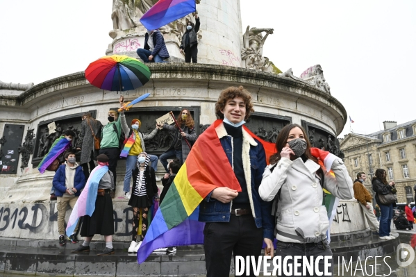 Marche contre les LGBTQIAphobies 2021, Marche des fiertés.