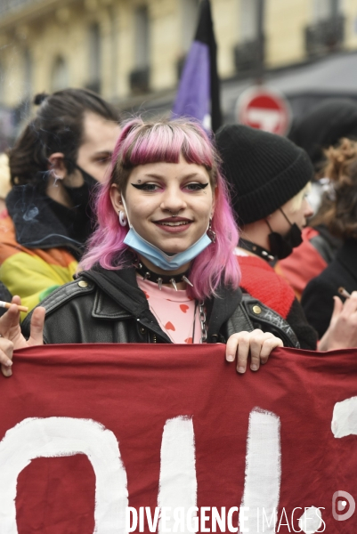 Marche contre les LGBTQIAphobies 2021, Marche des fiertés.