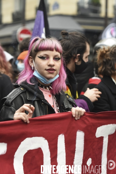 Marche contre les LGBTQIAphobies 2021, Marche des fiertés.