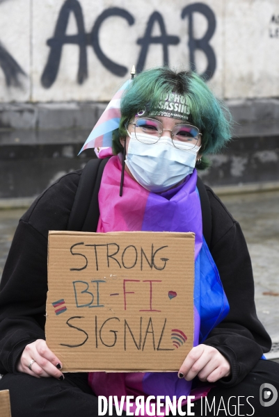 Marche contre les LGBTQIAphobies 2021, Marche des fiertés.