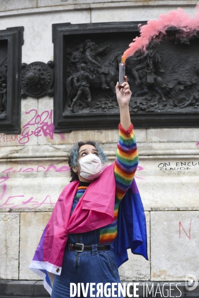 Marche contre les LGBTQIAphobies 2021, Marche des fiertés.