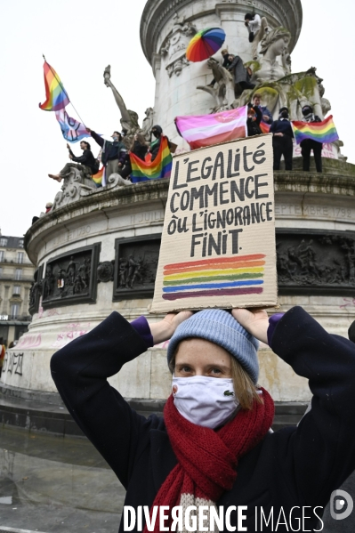 Marche contre les LGBTQIAphobies 2021, Marche des fiertés.