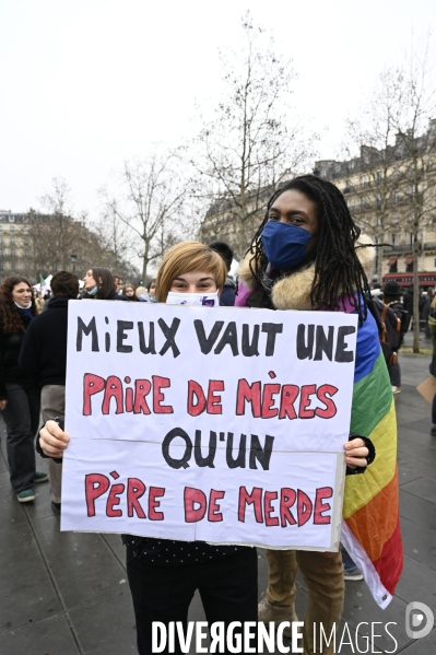 Marche contre les LGBTQIAphobies 2021, Marche des fiertés.