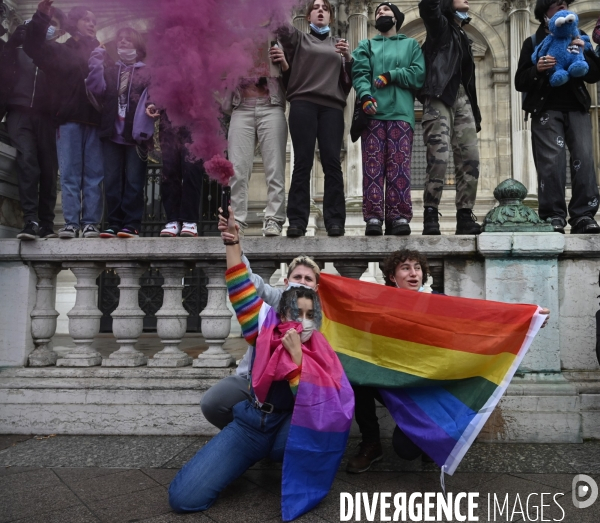 Marche contre les LGBTQIAphobies 2021, Marche des fiertés.