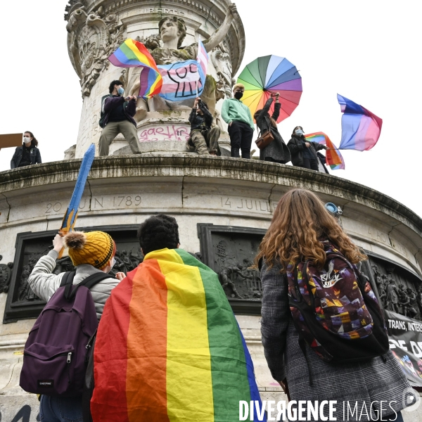 Marche contre les LGBTQIAphobies 2021, Marche des fiertés.