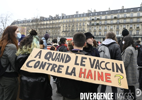 Marche contre les LGBTQIAphobies 2021, Marche des fiertés.