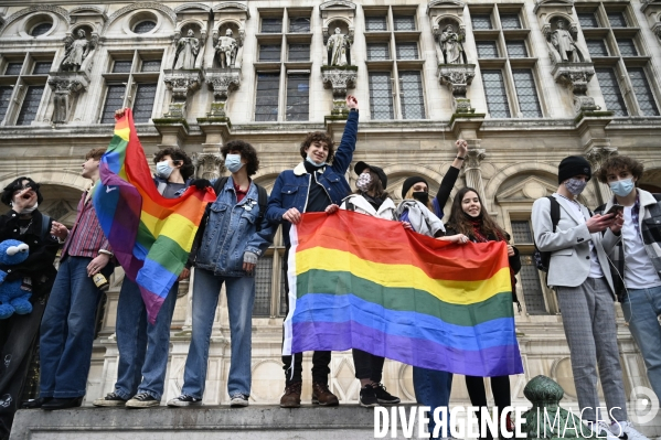 Marche contre les LGBTQIAphobies 2021, Marche des fiertés.