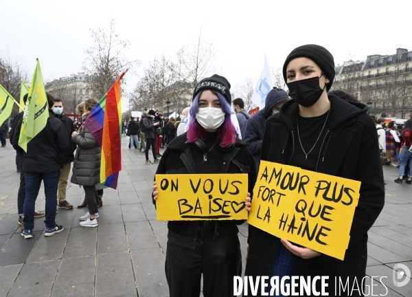 Marche contre les LGBTQIAphobies 2021, Marche des fiertés.