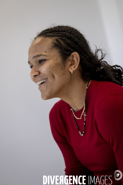 Wendie Renard, defenseure de l Olympique Lyonnais.