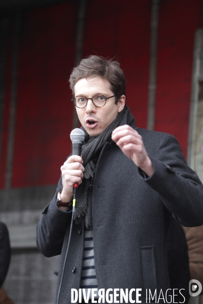 Marche des libertes à Paris contre la loi securite globale