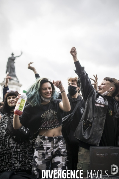 Manifestation contre la loi  sécurité globale  30012021