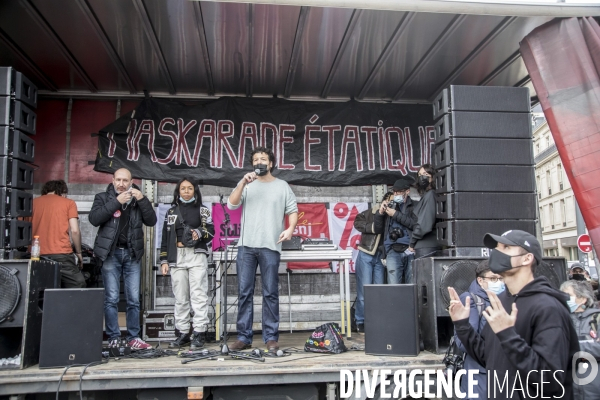 Manifestation contre la loi  sécurité globale  30012021