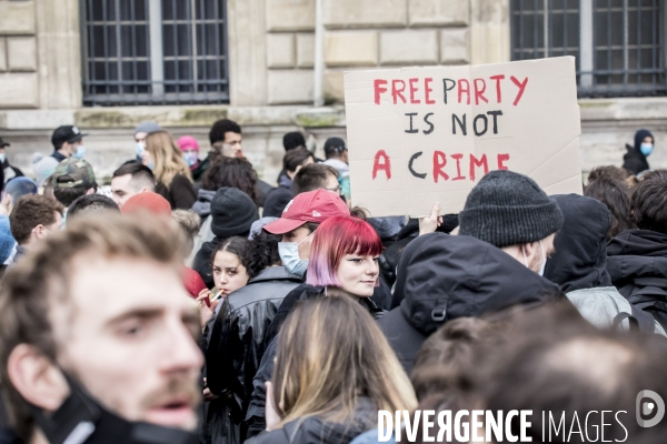 Manifestation contre la loi  sécurité globale  30012021