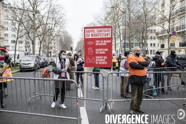 Manifestation contre le projet de loi bioéthique