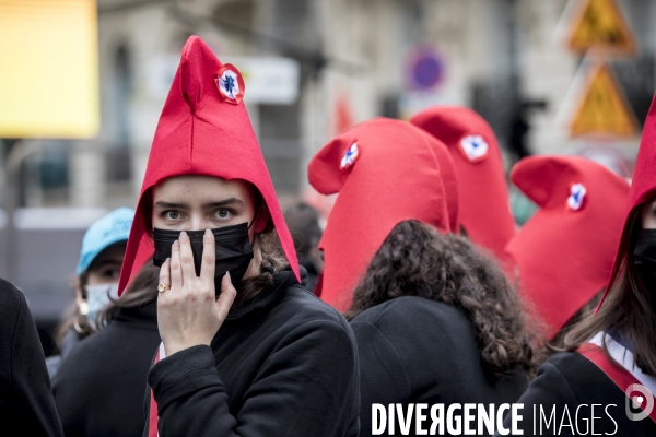 Manifestation contre le projet de loi bioéthique