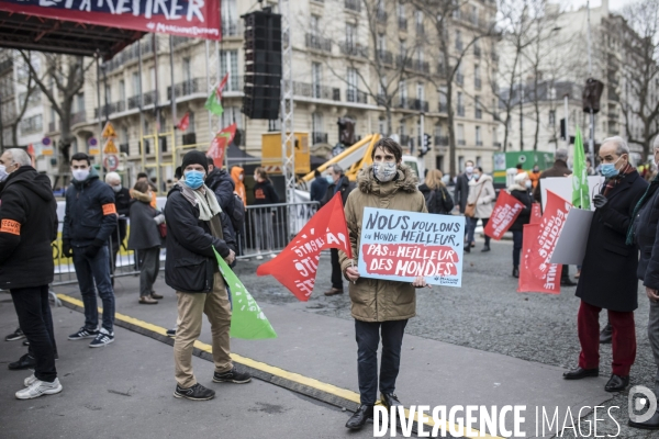 Manifestation contre le projet de loi bioéthique