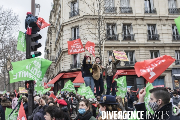 Manifestation contre le projet de loi bioéthique