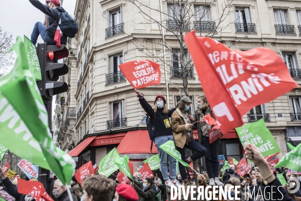 Manifestation contre le projet de loi bioéthique