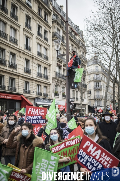 Manifestation contre le projet de loi bioéthique