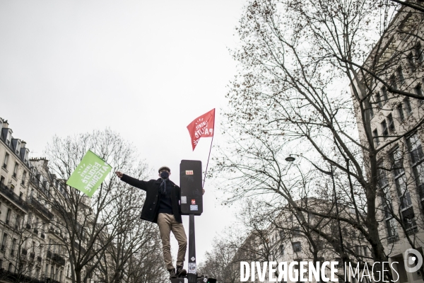 Manifestation contre le projet de loi bioéthique