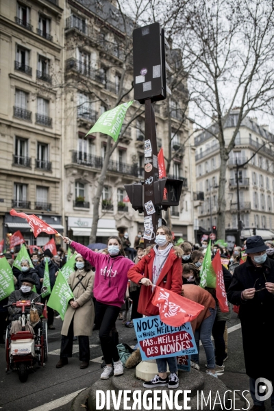 Manifestation contre le projet de loi bioéthique