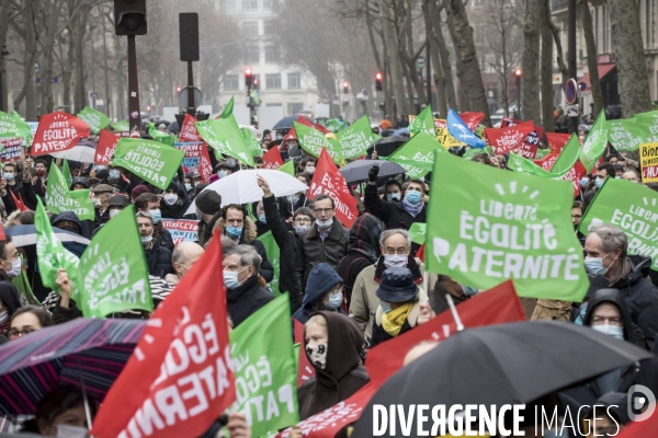 Manifestation contre le projet de loi bioéthique