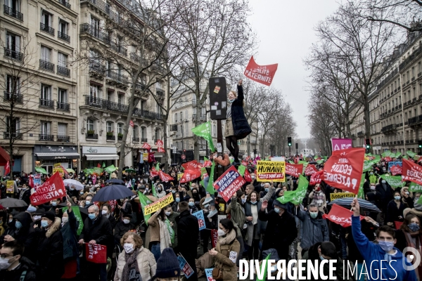 Manifestation contre le projet de loi bioéthique