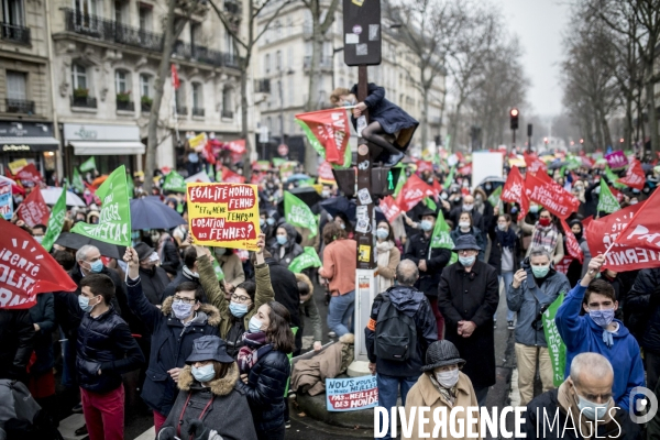 Manifestation contre le projet de loi bioéthique