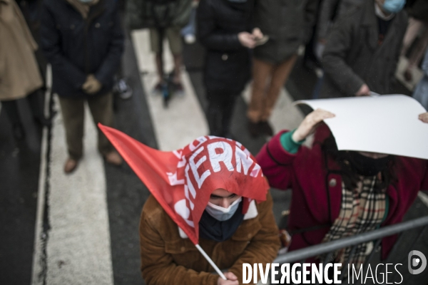 Manifestation contre le projet de loi bioéthique