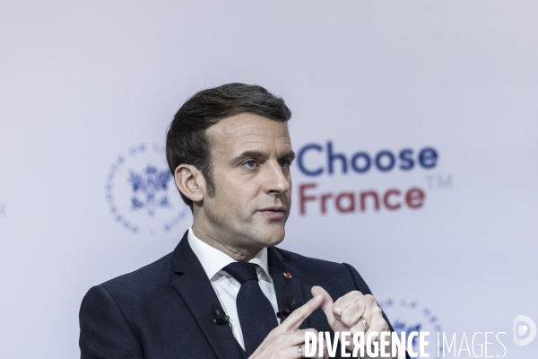 Emmanuel Macron, Sommet Choose France