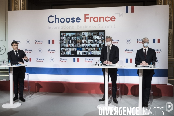 Emmanuel Macron, Sommet Choose France