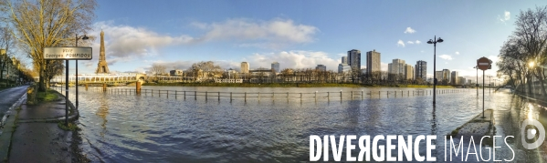 Inondations a paris