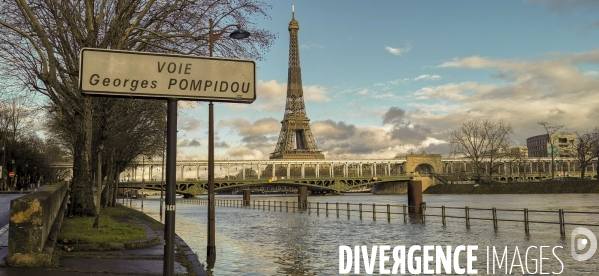 Inondations a paris