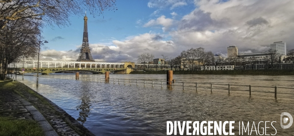 Inondations a paris