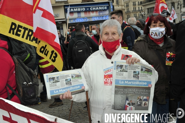 Manifestation à l Appel de la CGT