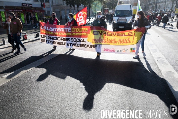 Mobilisation interprofessionnelle à Nantes