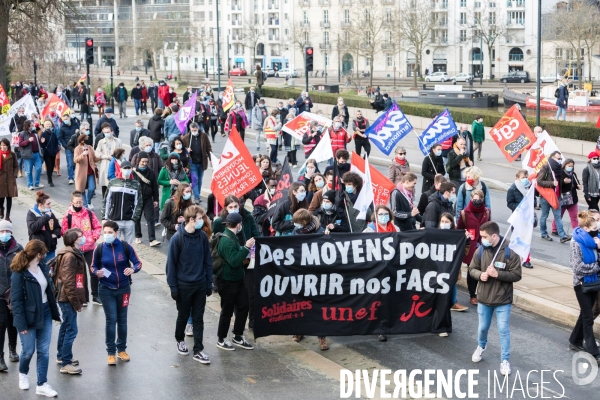 Mobilisation interprofessionnelle à Nantes