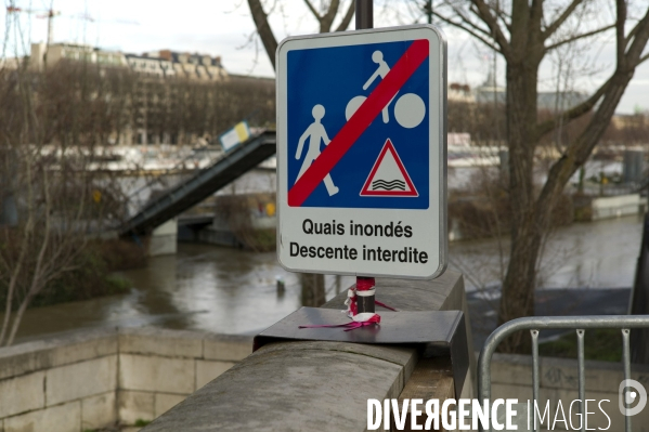 La Seine en crue