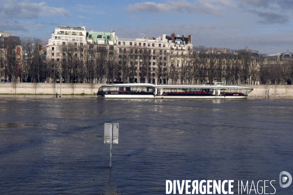 La Seine en crue