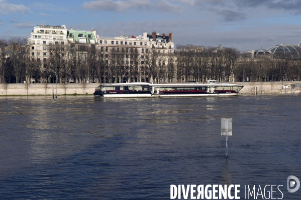 La Seine en crue