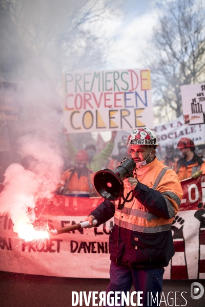 Manifestation unitaire interprofessionnelle pour défendre l emploi