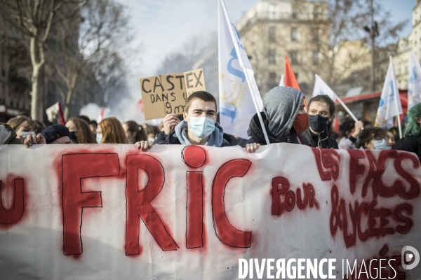Manifestation unitaire interprofessionnelle pour défendre l emploi