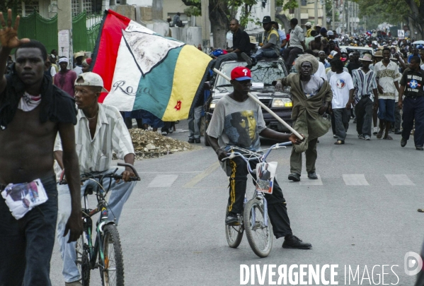 ARCHIVES : Revolte haïtienne contre Jean-Bertrand Aristide