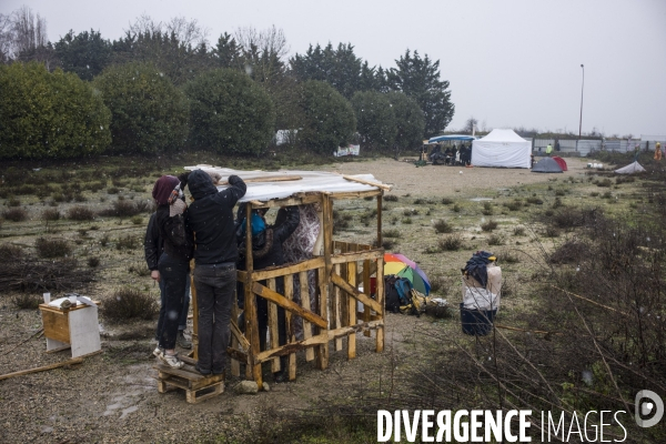 Ouverture de la zad de gonesse, contre la betonnisation des terres agricoles.