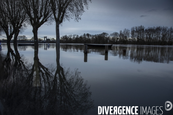 Les inondations de la Loire en Anjou