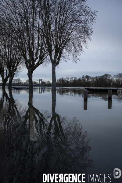 Les inondations de la Loire en Anjou