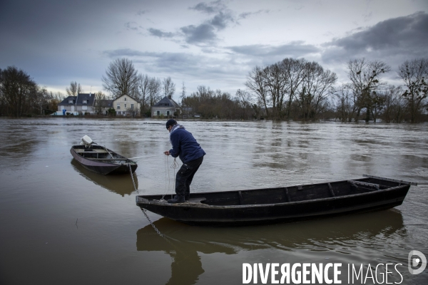 Les inondations de la Loire en Anjou